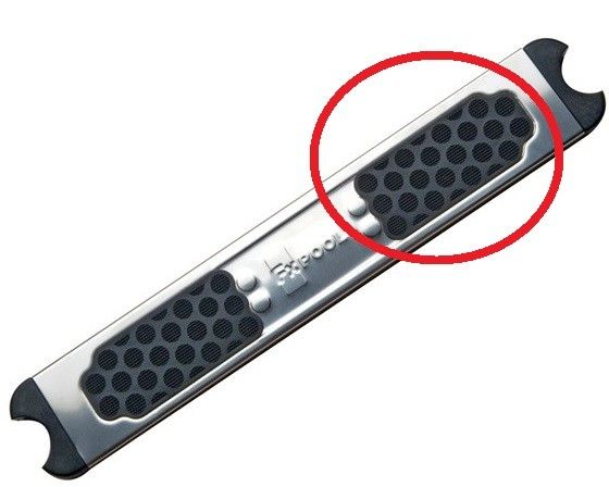 Ladderbumper (wit), Ladder Rubber Single Grip Zwembad Roltrap Ladder