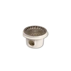 FLEX bodemputten met rvs AISI - 316L rooster voorkant 