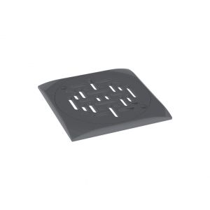 Design flens bodemput - antraciet