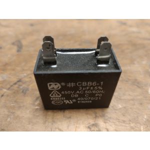 PPG THP 07 - 10V - BPNR13 -  BPRN17 - BPRN21 ventilatiemotor condensator 3ùF