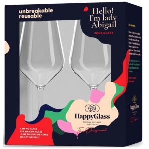 Glass - Abigail (Wine 2 pc)