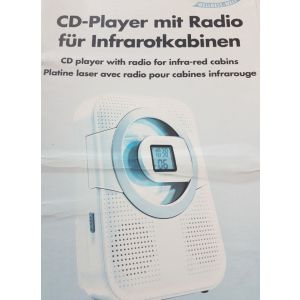 CD player met radio infrarood cabine voorbeeld 