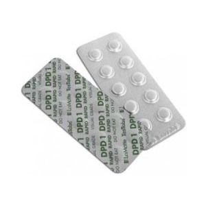 Navulling DPD 1 (vrij chloor) tabletten verpakking