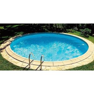 Zwembad ovaal Happy Pool 6.00Ø - 1.35 m diep voorbeeld 