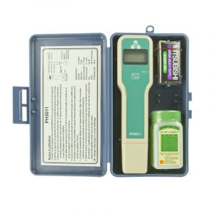 Pocketmeter pH meting, 0-14.0. (± 0.1) verpakking