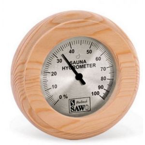 Hygrometer Pine rond