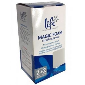 Spa Life Magic Foam Scrub spons verpakking