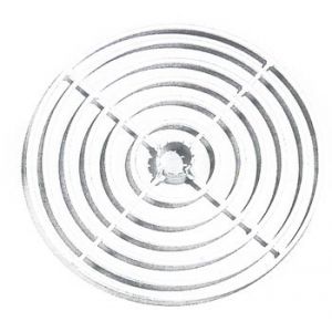 W45110P Groot grijs wiel voorkant
