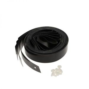 Aquadeck set a 8 linten standaard 1,5 mtr, Zwart