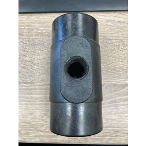 T-stuk 90° met lijmverbinding 50mm en 1/2" binnendraad