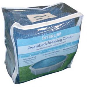 Interline zomerafdekking 8.50 x 4.90 meter ovaal verpakking