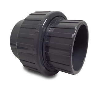 Mega Koppeling PVC-U 90 mm lijmmof 10bar grijs