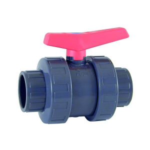 Cepex SF5 Kogelkraan PVC met dubbele wartel 63 mm.