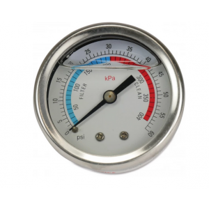 Manometer gevuld 0-60 PSI