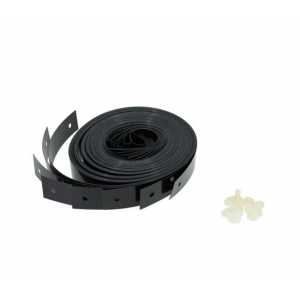 Aquadeck set a 8 linten standaard 3 mtr, Zwart