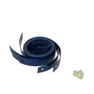 Lintenset t.b.v. Lamellen blauw 1,5 mtr ( set of 6 )