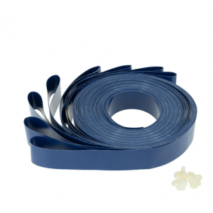 Lintenset t.b.v. Lamellen blauw 3  mtr ( set of 6 )