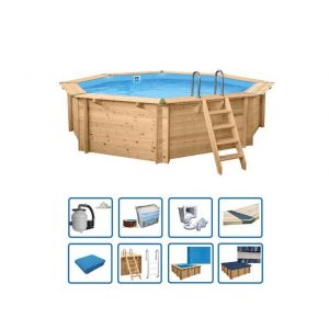 Bali rond 6,55m/1,36m - Deluxe pakket