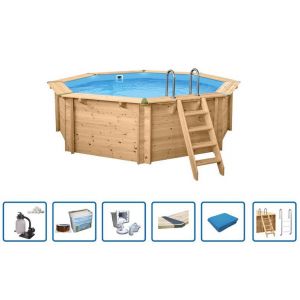 Bali rond 4,40m/1,36m - Deluxe pakket