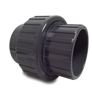 Koppeling 3-delig   40 mm, 16 bar, 2 x lijmverbinding.