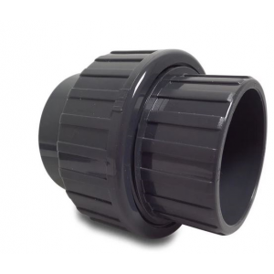 Koppeling 3-delig   75 mm, 10 bar, 2 x lijmverbinding.