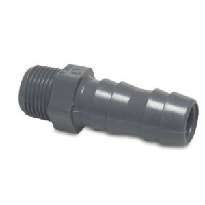 Slangtule met buitendraad. 1 1/2" x 38 mm.
