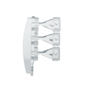 Aquadeck einddop links, in de kleur transparant