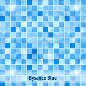 Alkorplan 3000 folie 165 cm x 25 mtr - Bysance blauw