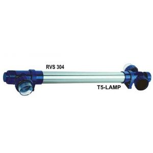 Aquaforte RVS Power UV-C unit 40 watt T5 voorkant