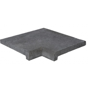 Athene haakse binnenhoek anthracite black