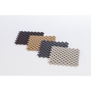 Badmat 20 x 20 cm - Donkerbruin