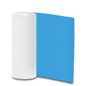 Elbe folie 2 x 25 mtr - D. Blauw voorbeeld 