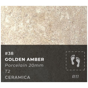 Firenze haakse binnenhoek golden amber