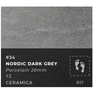 Firenze haakse binnenhoek nordic dark grey