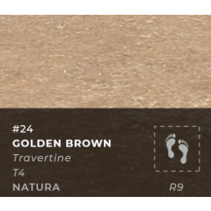 Kiruna haakse buitenhoek - Romaanse trap Rechts - Golden brown