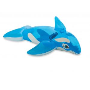 Opblaasbare walvis voorbeeld 
