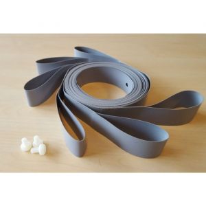Lintenset t.b.v. Lamellen grijs 1,5 mtr ( set of 6 stuks )