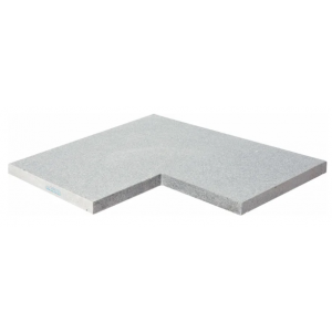Modena haakse binnenhoek diamond grey
