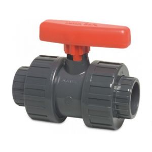 Kogelkraan DW 50 mm lijm x lijm voorbeeld