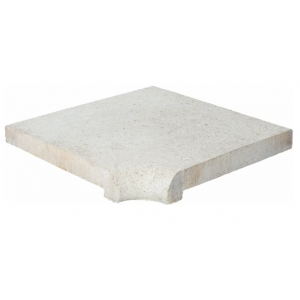 Nevada binnenhoek radius 5 cm off-white