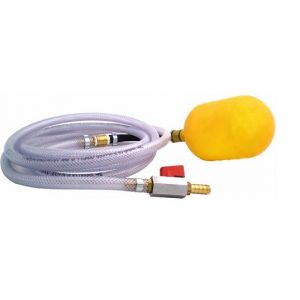 Opblaasbare buisafsluiter 92-145 mm met 3mtr slang