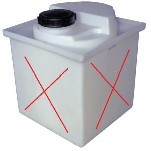 EPS 60 liter chemicaliën opslagtank