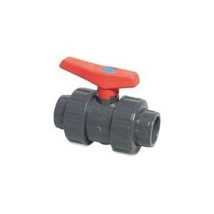 PVC kogelkraan met dubbele wartel voorkant