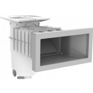 Skimmer beton/liner- grijs voorkant