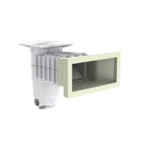 Skimmer beton/liner- zand voorkant