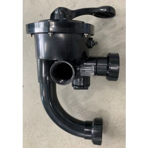 Mega 1,5" sidemount 6-weg klep