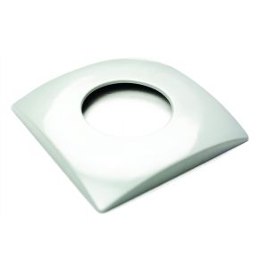 Inspuiter afwerkflens design - wit