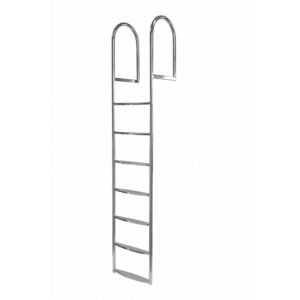 Zwemtrap standaard 7-treden AISI-304 voorkant