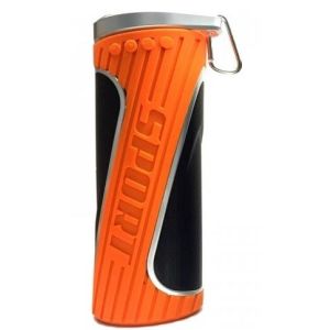Bluetooth speaker oranje zijkant