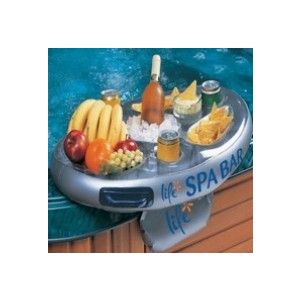 Opblaasbare Spa bar voorkant